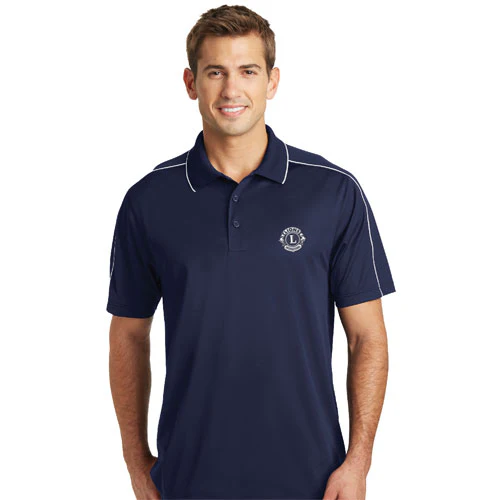 MENS MICROPIQUE PIPED POLO - Image 2