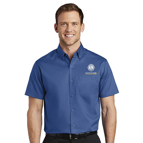 MISSION 1.5 MENS COLLARED SHIRT - SHORT SLEEVE - Image 2