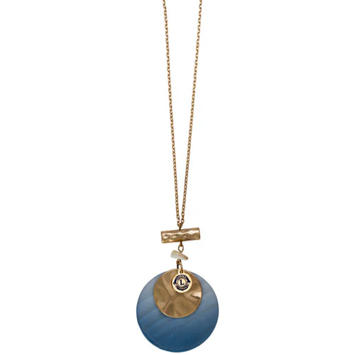 BLUE OMBRE NECKLACE