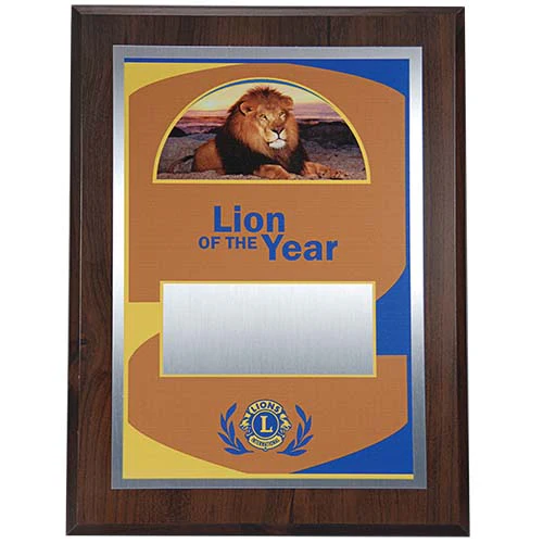 LION OF THE YEAR PLAQUE