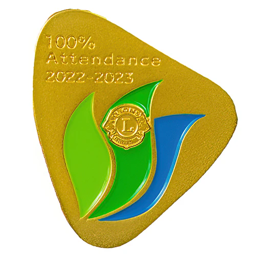 100% ATTENDANCE PIN 2022-2023