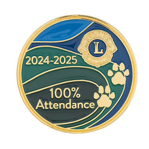 100% ATTENDANCE PIN 2024-2025