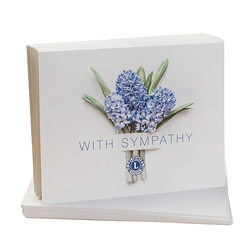 SYMPATHY CARDS 12/ SET