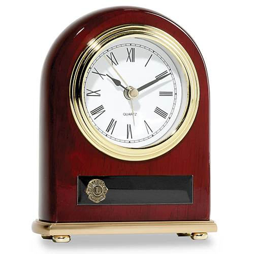 ROSEWOOD PIANO FINISH CLOCK